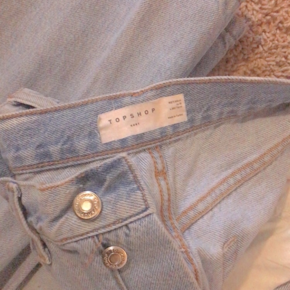 TOPSHOP boot cut KORT jeans